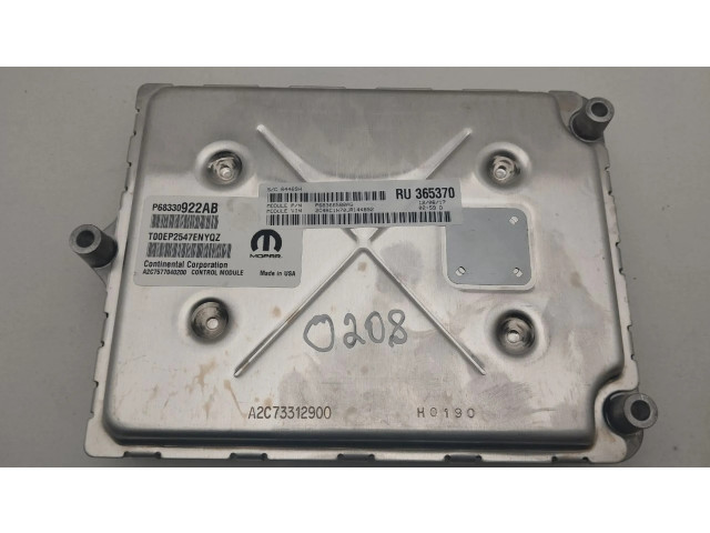 Řídící jednotka 68330922AB Chrysler Pacifica 2018