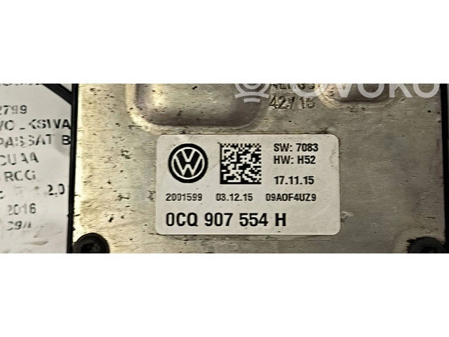 Блок управления редуктора коробки передач (раздатки) 0CQ907554HNAPEDU   Volkswagen PASSAT B8