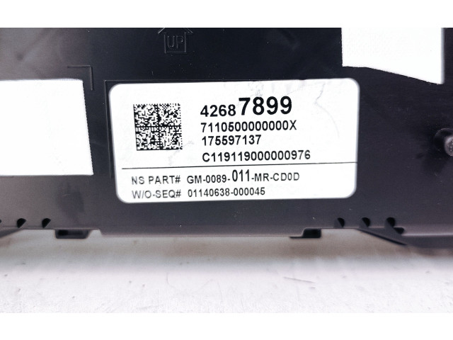 Панель приборов 42687899, 175597137 Buick Encore I