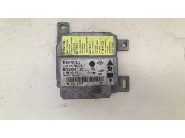 Блок подушек безопасности 770426752, 0285001155   Renault Clio II