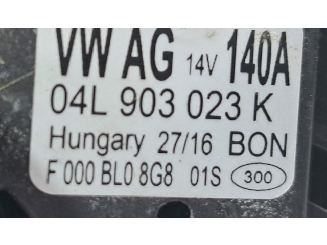 Генератор Audi A3 S3 8V