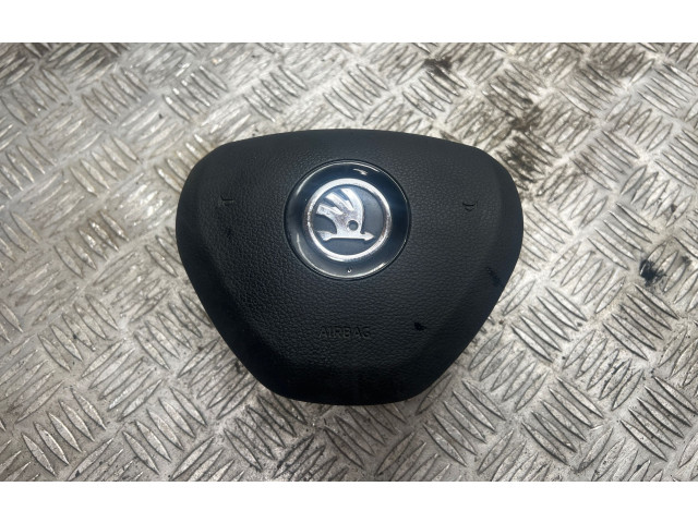 Подушка безопасности водителя 5E0880201B, 20152541494 Skoda Octavia Mk3 (5E)