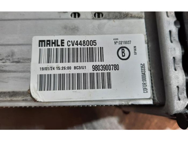 Интеркулер 9803900780 Citroen C3 Aircross