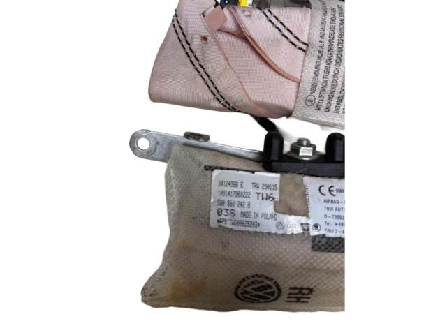 Подушка безопасности в сиденье 5G0880242B, 5G0880242B Volkswagen Golf VII