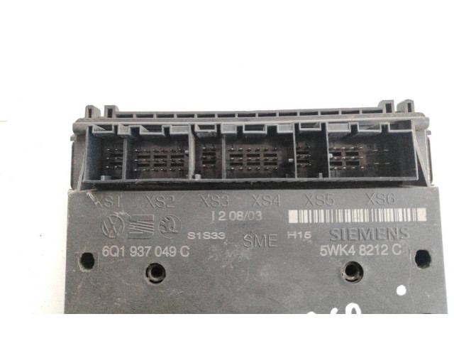 Блок комфорта 6Q1937049C, 5WK48212C   Skoda Fabia Mk1 (6Y)   