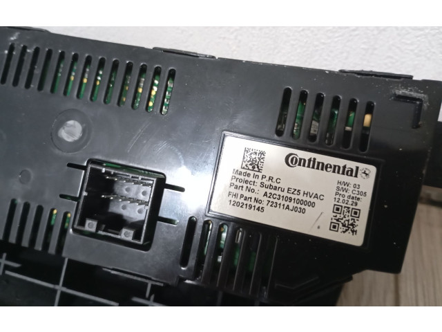 Блок управления климат-контролем 72311AJ030, A2C3109100000   Subaru Outback
