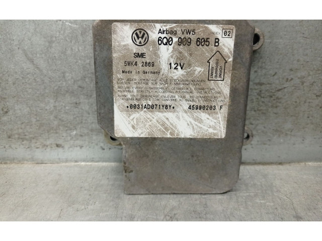 Блок подушек безопасности 6Q0909605B, 5WK42869SIEMENS   Volkswagen Passat Alltrack