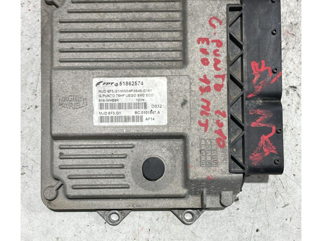 Řídící jednotka 51862574, 51862574   Fiat Punto Evo 2010