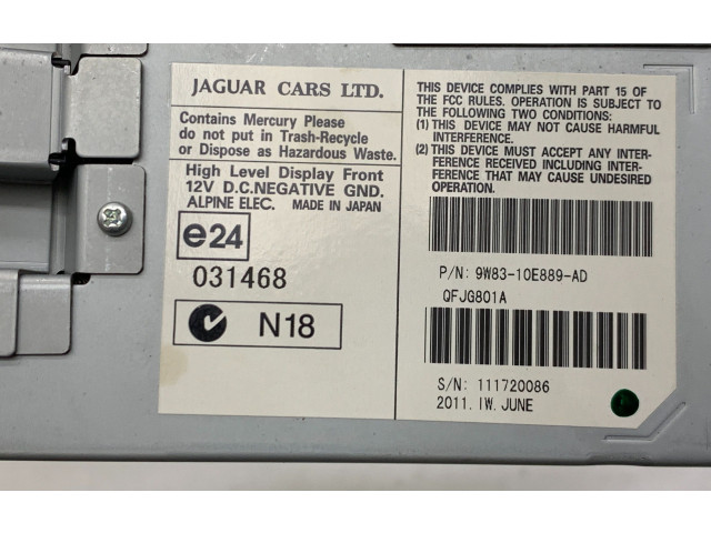 Дисплей    9W8310E889AD, 9W8310E889AD   Jaguar XK - XKR