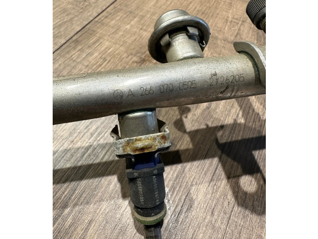 Топливная рампа A2660700595, 2726205   Mercedes-Benz A W169   для двигателя M 266.940