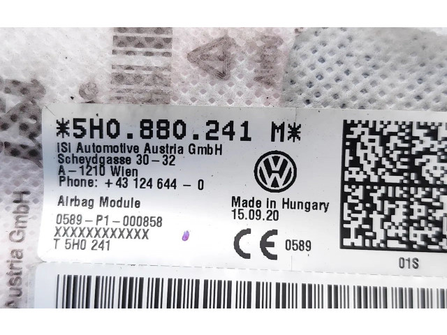 Подушка безопасности в сиденье 5H0880241M, 0589-P1-000858   Volkswagen ID.3