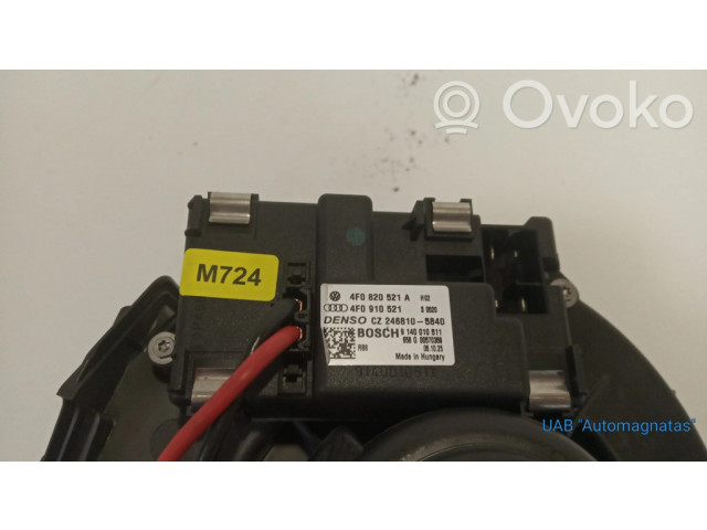 Вентилятор печки    4F0820521A, M724   Audi A6 S6 C6 4F