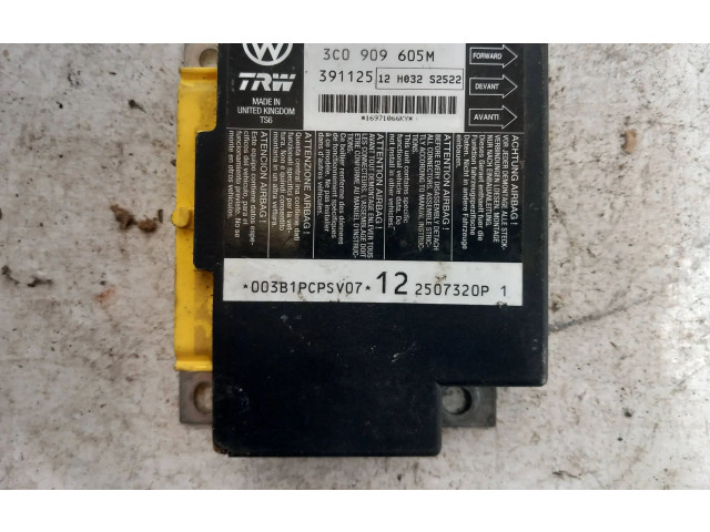 Блок подушек безопасности 3C0909605M, 2507320P   Volkswagen PASSAT B6