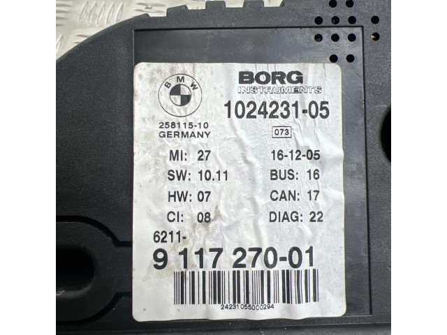 Панель приборов 102423105, 6211117270   BMW Z4 E85 E86       