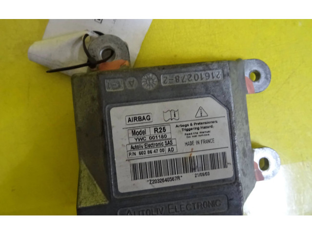 Блок подушек безопасности YWC001180, 21610278-2 Rover 25