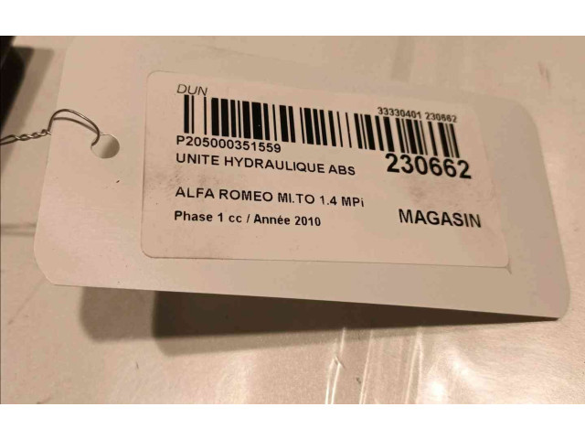 Jednotka ABS 71754701 Alfa Romeo Mito 2010