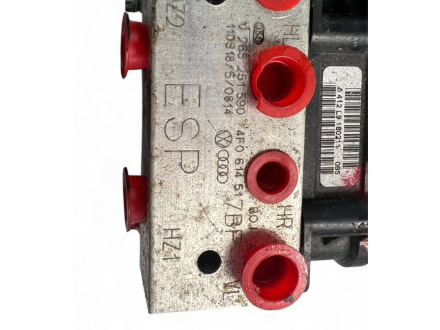 Блок управления АБС 4F0910517AK   Audi A6 S6 C6 4F