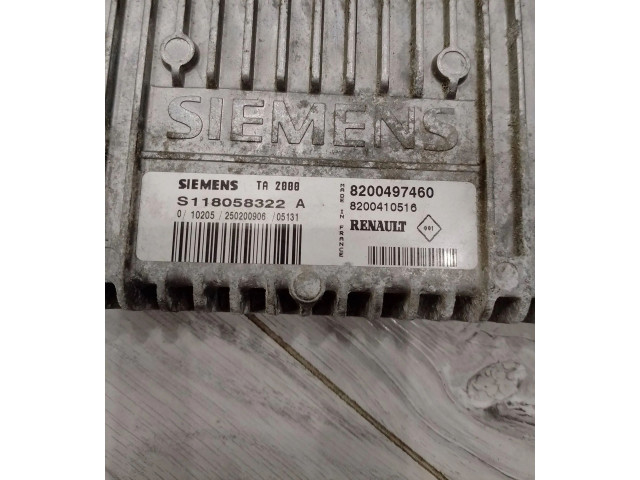 Řídící jednotka 8200497460   Renault Modus 2005