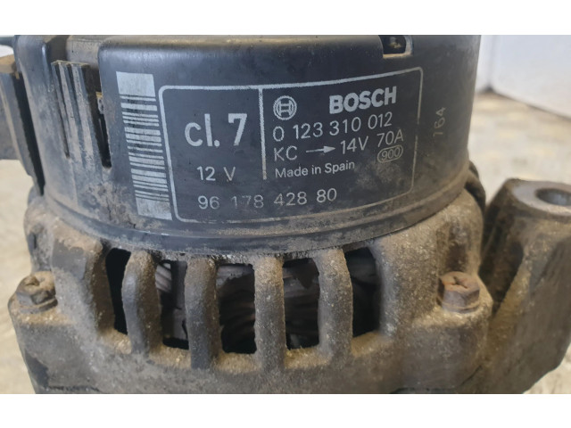 Генератор 9617842880, 0123310012 Citroen Berlingo 1.9