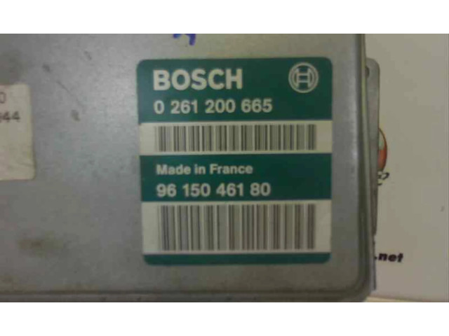 Блок управления двигателя 9615046180, 0261200665 Citroen Xantia