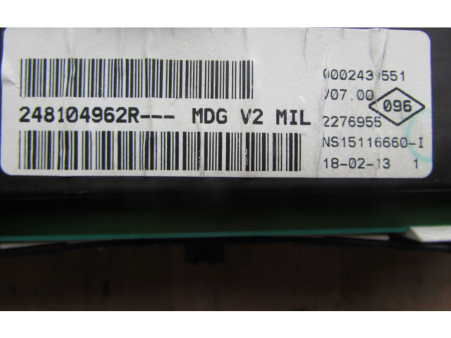 Панель приборов 248104962R Dacia Sandero