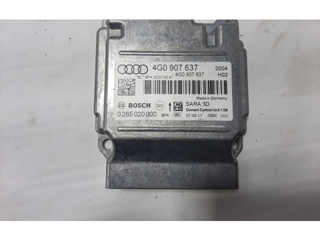 Turbodmychadlo Блок управления надувных подушек 4G0907637 Audi A6 S6 C7 4G CGLC
