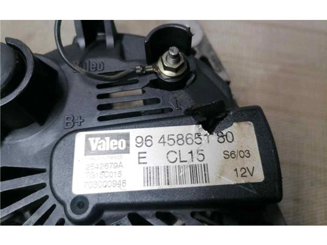 Генератор 9645865180, 9645865180 Peugeot 607