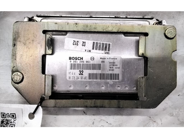 Блок управления впрыском TU5JP   Peugeot 306