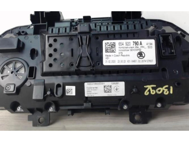 Панель приборов 654920790A, 654920790A   Skoda Scala       