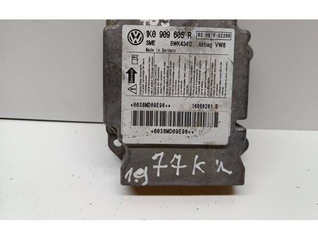 Блок подушек безопасности 1K0909605R, 5WK43412   Volkswagen Jetta V