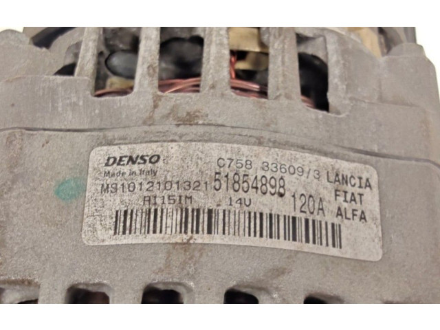 Генератор 51854898, MS1012101321 Lancia Delta