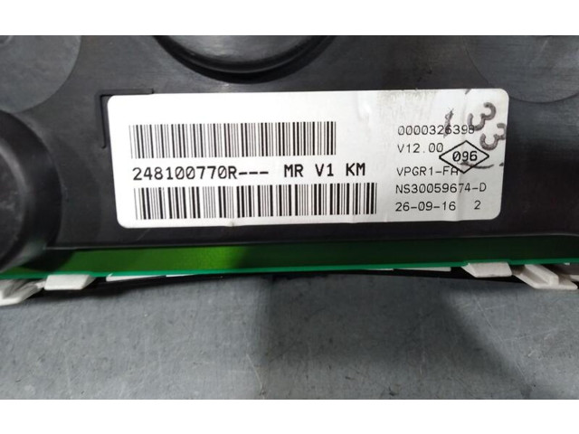 Панель приборов 248100770R   Dacia Dokker       