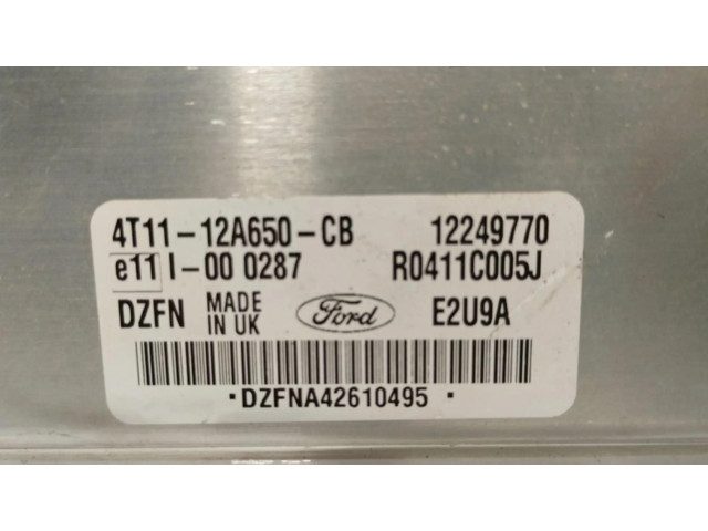 Блок управления двигателя 4T1112A650CB, CENTRALITAMOTORUCE Ford Transit - Tourneo Connect