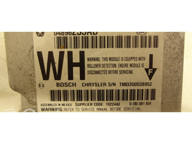 Блок подушек безопасности 0285001859, 04896233AD   Jeep Grand Cherokee (WK)