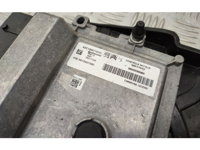 Комплект блоков управления 9819851280, 9663123380 Citroen C3 Aircross