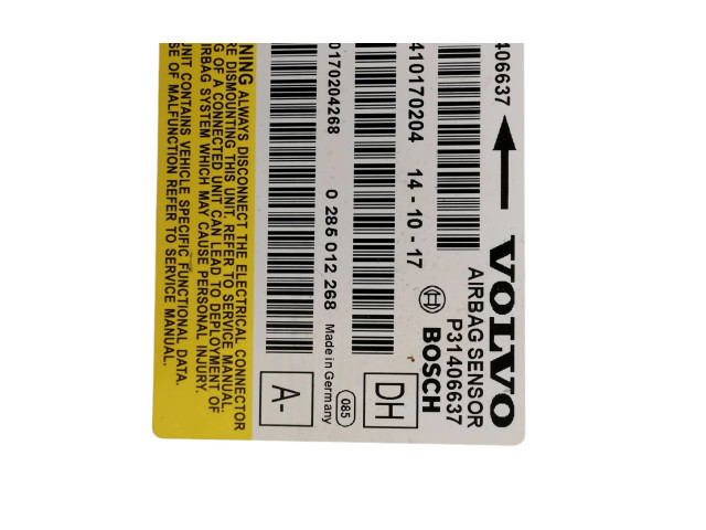 Блок подушек безопасности P31406637, 31406637   Volvo XC60