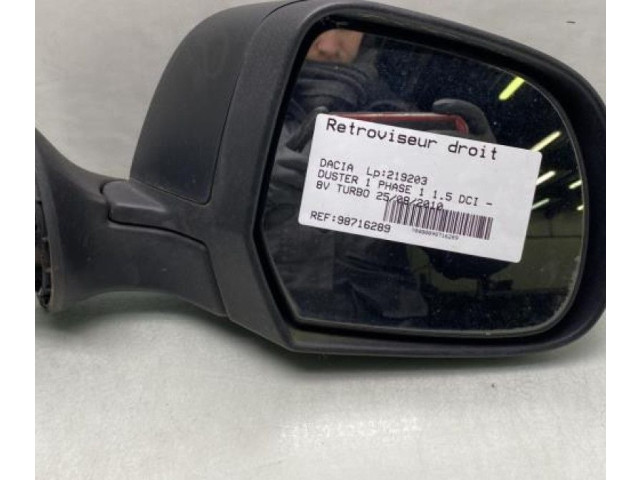Зеркало электрическое        Dacia Duster  2010 - 2017 года   