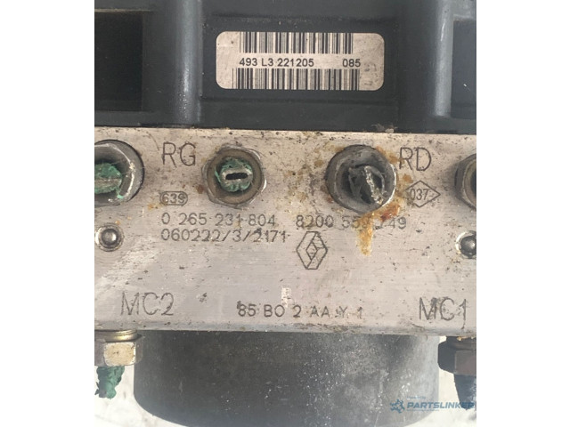 Блок АБС 8200559749, 0265231804   Renault  Clio III  2005 - 2012 года