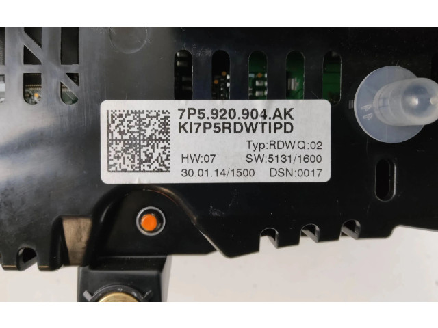 Přístrojová deska Porsche Cayenne (92A) 2014 7P5920904AK, SW51311600