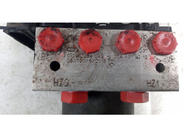 Блок АБС 0265234043   Mercedes-Benz  A W169  2004 - 2012 года