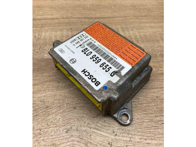 Блок подушек безопасности 8L0959655G, 0285001352   Audi A3 S3 8L