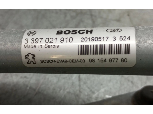 Моторчик дворников 9815497780, 3397021910 Citroen C3 Aircross