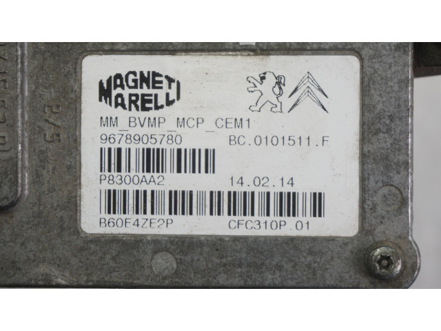 Блок управления коробкой передач 9678905780   Citroen C4 II