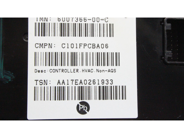 Блок управления климат-контролем 600736600C Tesla Model S