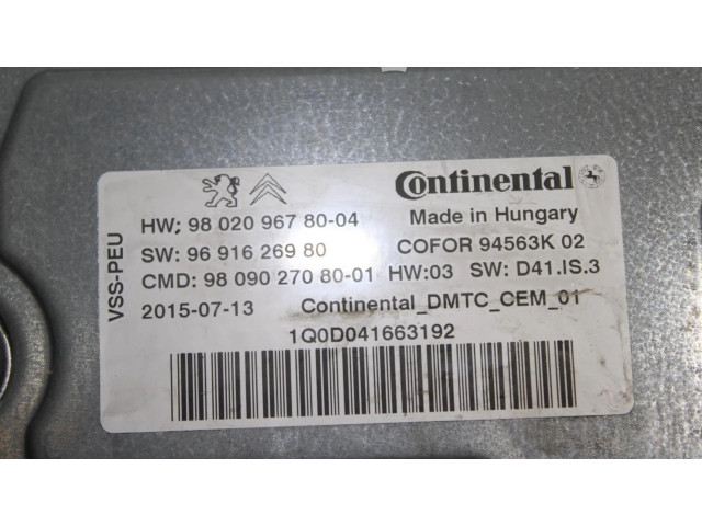 Блок управления двигателем Блок управления A2C53427745 Peugeot 2008 I