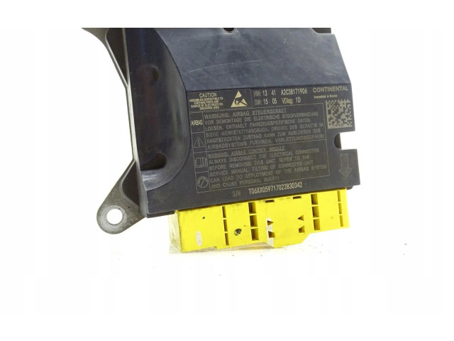 Блок подушек безопасности Smart ForTwo II