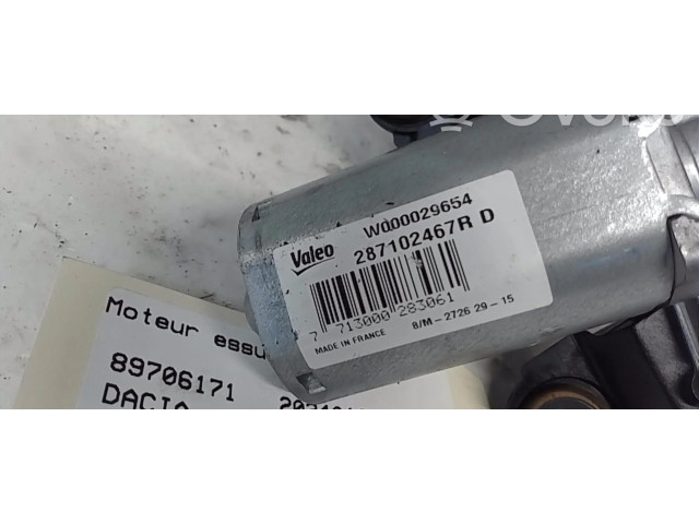 Моторчик заднего дворника 287102467R Dacia Duster