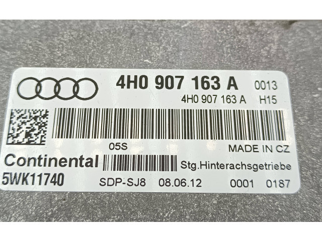 Блок управления коробкой передач 4H0907163A, 5WK11740 Audi A6 S6 C7 4G
