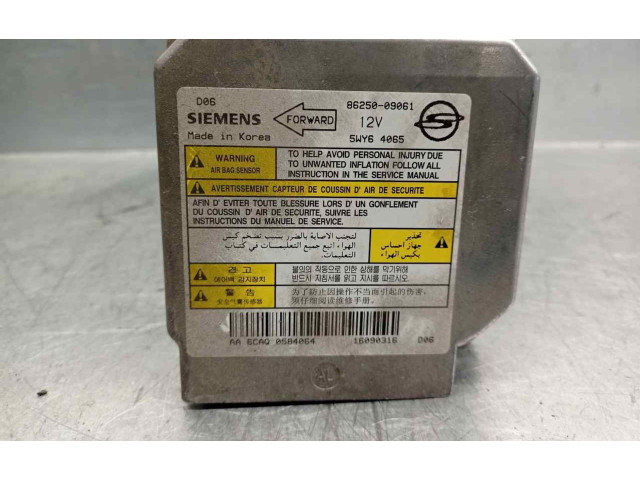 Блок подушек безопасности 8625009061, 5WY64065 SsangYong Kyron