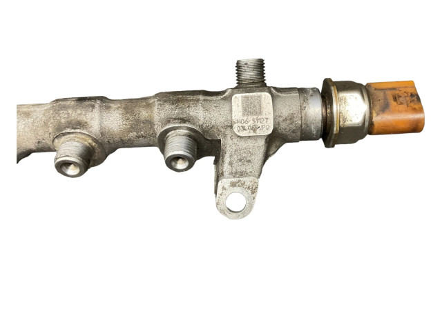 Топливная рампа 03L130089P, 110651127 Volkswagen Golf VI для двигателя Cay